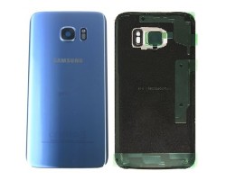 Akkufedél Samsung Galaxy S7 EDGE (SM-G935) hátlap GH82-11346F kék